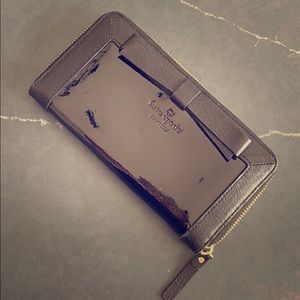 Kate Spade Patent Wallet EUC